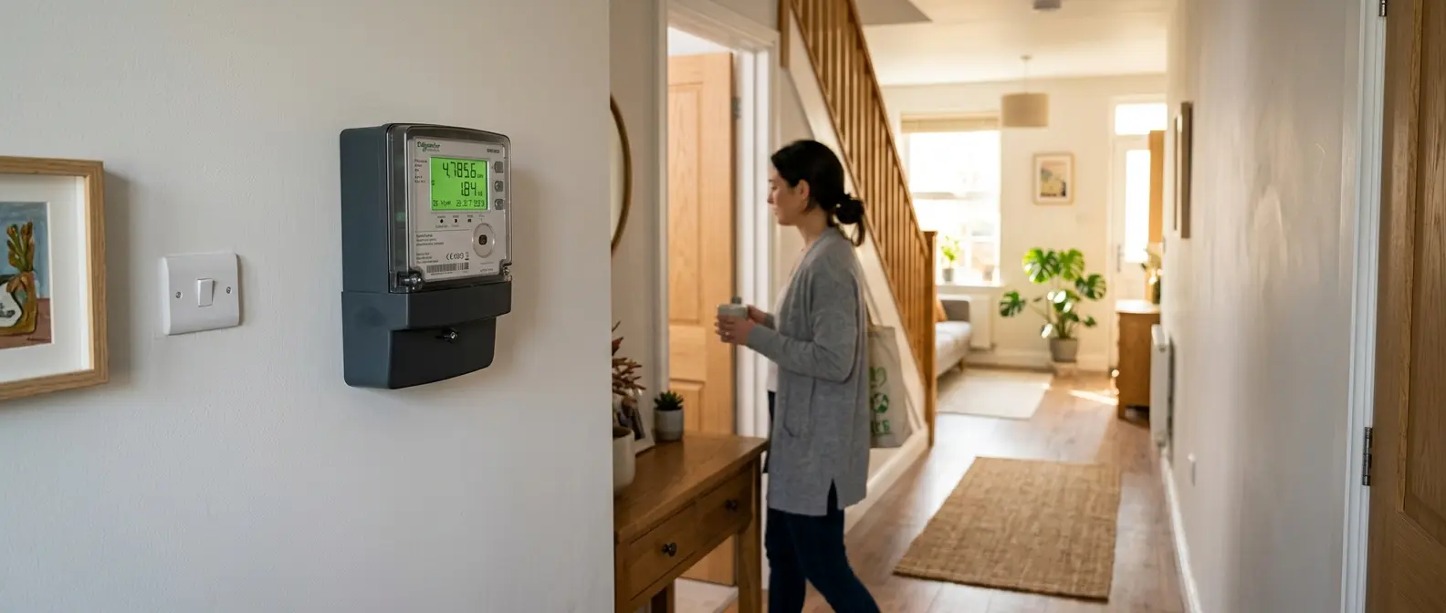 Compteur électrique communicant dans un logement